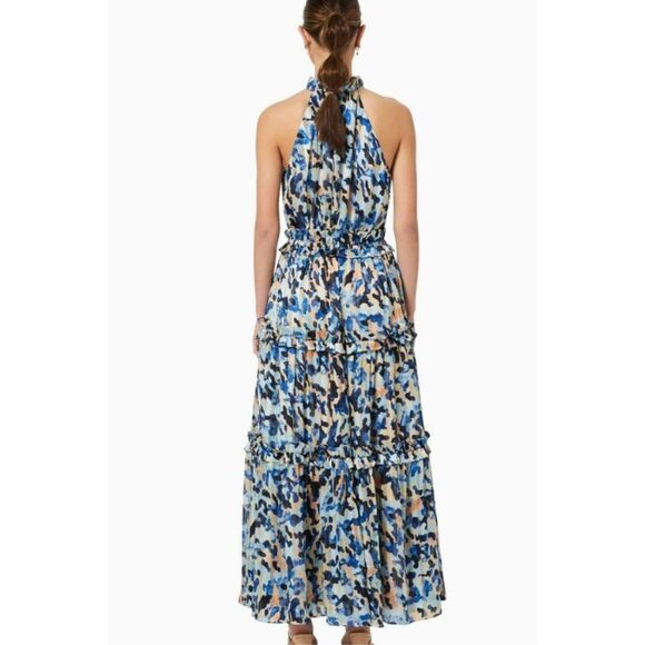 Elliatt  Iridescence Printed Georgette Maxi Dress - Picture 3 of 11
